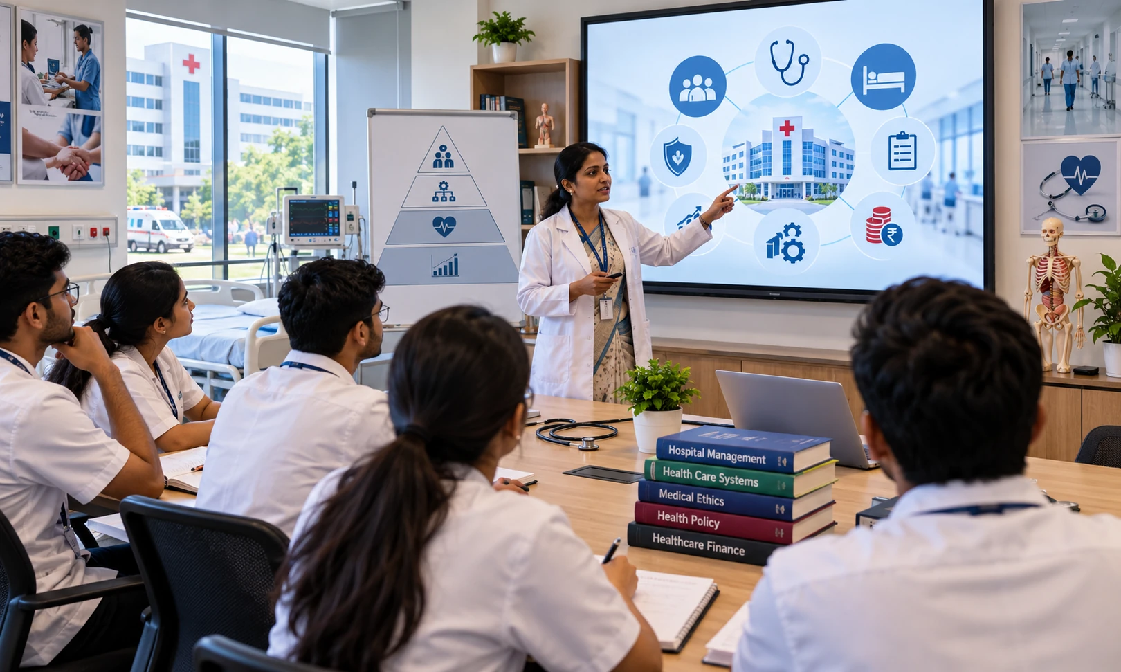 Diploma in Hospital & Health Care Management course banner