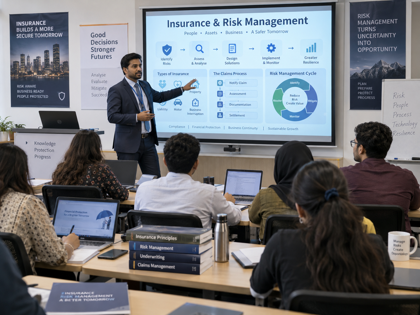 Diploma in Insurance & Risk Management course banner